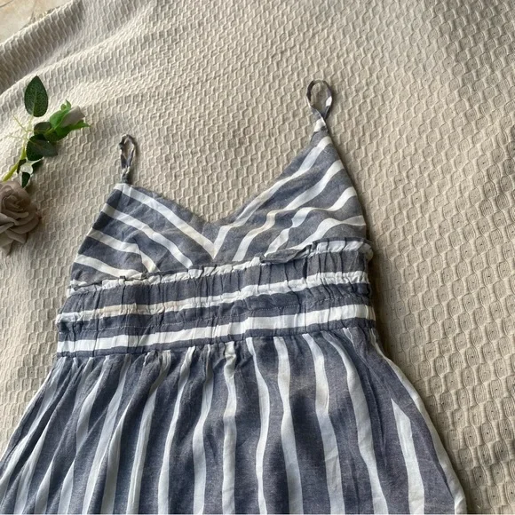 Primark Gray and white Striped top - Picture 3 of 11